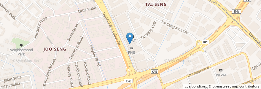Mapa de ubicacion de Tim Ho Wan en Сингапур, Southeast.