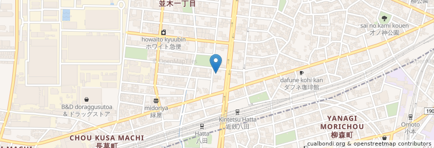 Mapa de ubicacion de 三井のリパーク en Japan, Aichi Prefecture, Nagoya, Nakamura Ward.