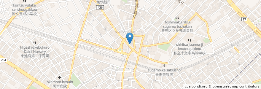 Mapa de ubicacion de 大塚メディカルクリニック en 日本, 东京都/東京都, 豊島区.