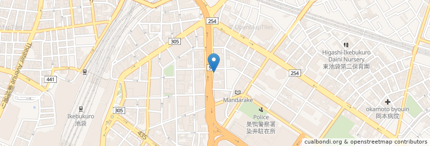 Mapa de ubicacion de Soar Ain Soph en Jepun, 東京都, 豊島区.