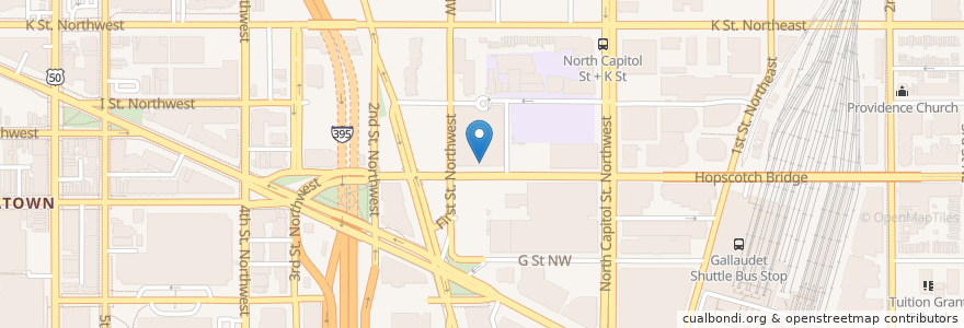Mapa de ubicacion de Quickway en 미국, 워싱턴 D.C., 워싱턴.