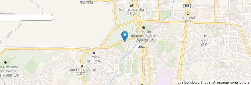 Mapa de ubicacion de 焼肉バイキング陣屋 en Япония, Сидзуока, 浜松市, 中区.