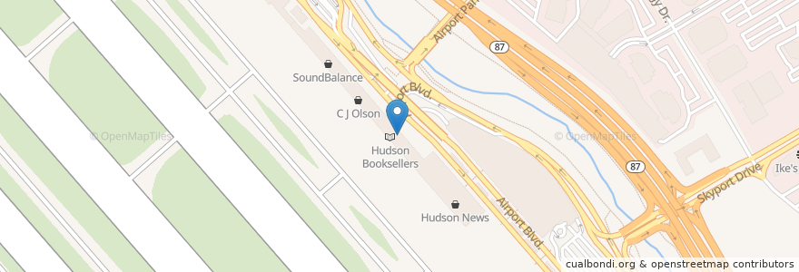 Mapa de ubicacion de San Jose Joe's en 미국, 캘리포니아주, Santa Clara County, San Jose.