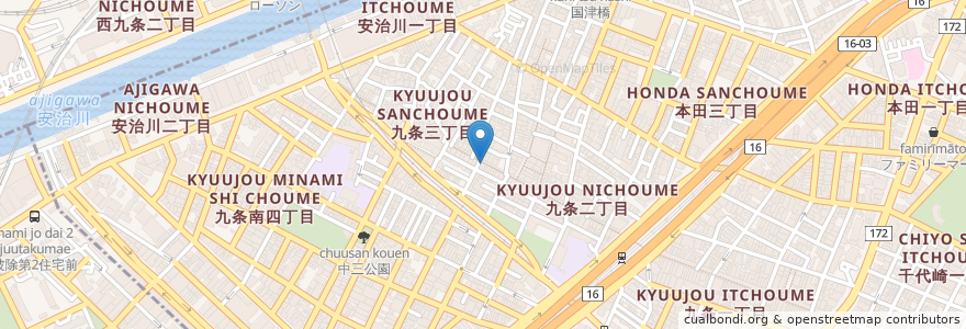 Mapa de ubicacion de Smart_Station en 日本, 大阪府, 大阪市, 西区.