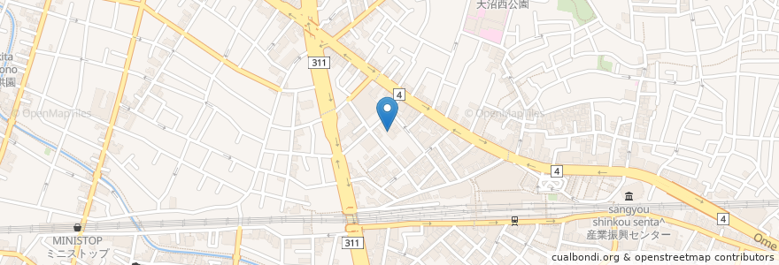 Mapa de ubicacion de 上荻児童館 en Japon, Tokyo, 杉並区.