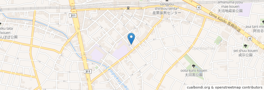 Mapa de ubicacion de 荻窪子どもセンター en 日本, 东京都/東京都, 杉並区.