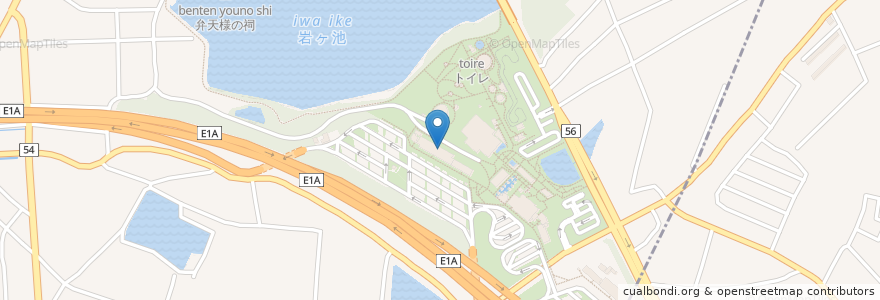 Mapa de ubicacion de KEY'S　CAFE en 日本, 愛知県, 刈谷市.