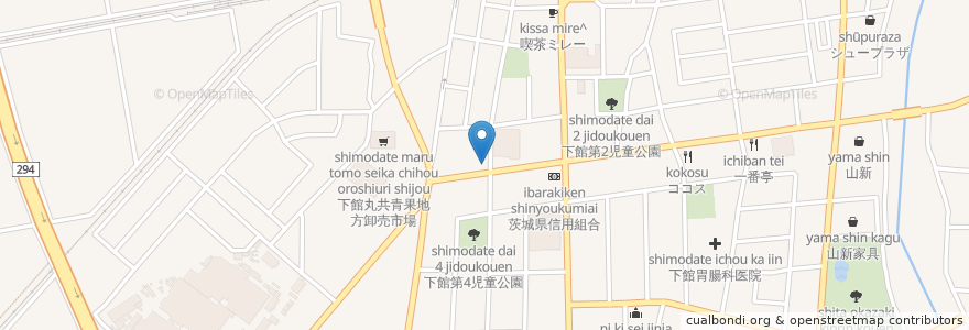 Mapa de ubicacion de 喜多方ラーメン 里の蔵 en Japonya, 茨城県, 筑西市.