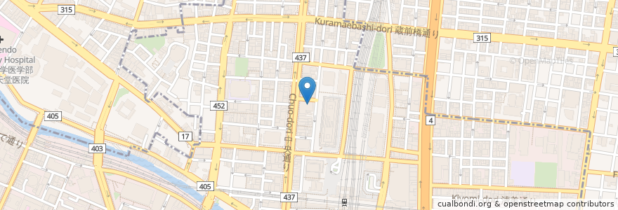 Mapa de ubicacion de AKB48劇場 en Japan, 東京都, 千代田区.