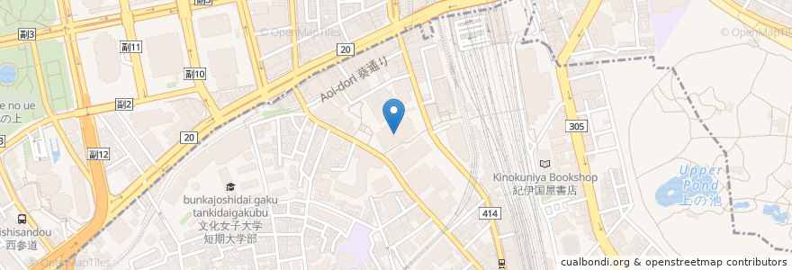 Mapa de ubicacion de Abitus en Japonya, 東京都, 新宿区.