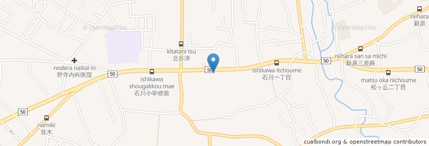 Mapa de ubicacion de コメダ珈琲 en Japonya, 茨城県, 水戸市.