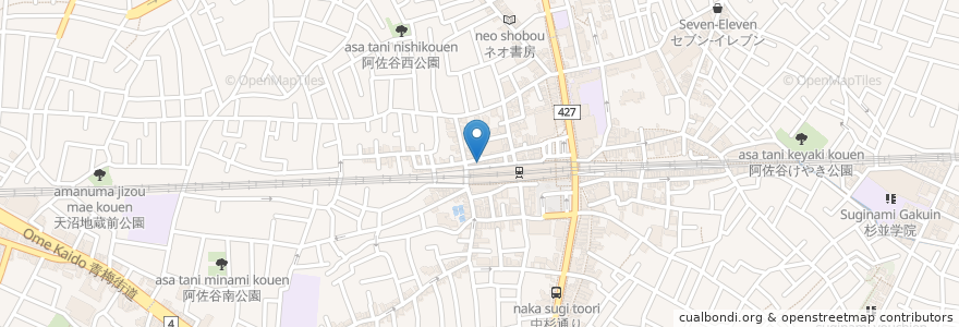 Mapa de ubicacion de JAPAN BAR en Japonya, 東京都, 杉並区.