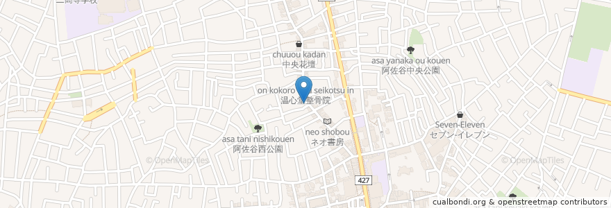 Mapa de ubicacion de KIPTO en 일본, 도쿄도, 杉並区.