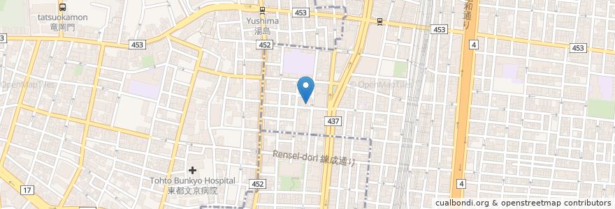 Mapa de ubicacion de SAKURA馬ール en اليابان, 東京都.
