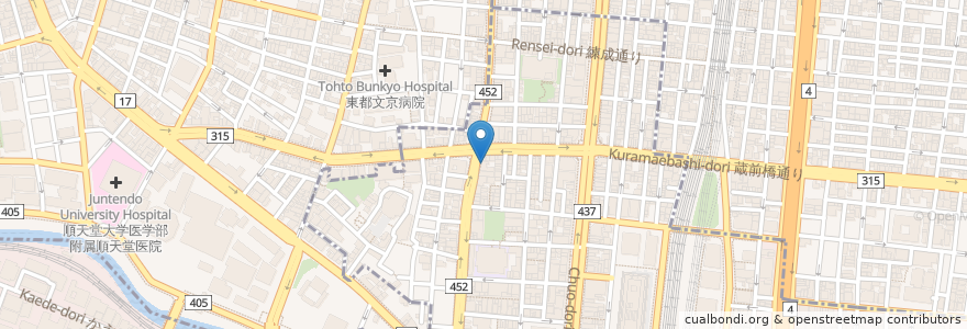 Mapa de ubicacion de アイ・キッチン en 일본, 도쿄도.