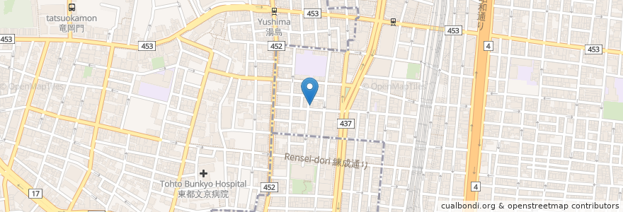 Mapa de ubicacion de コロコロ堂 en 日本, 東京都.