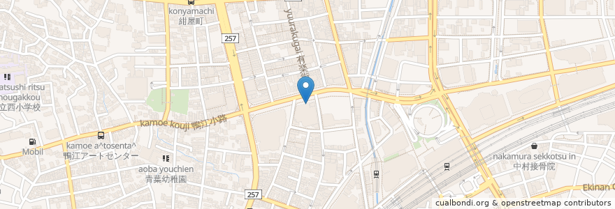 Mapa de ubicacion de サーティワンアイスクリーム en 일본, 시즈오카현, 浜松市, 中区.