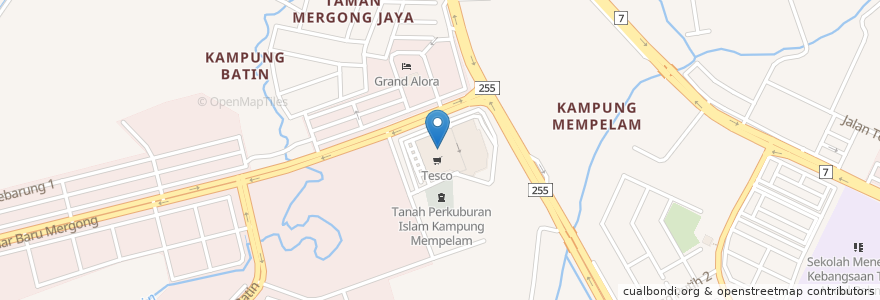 Mapa de ubicacion de Leomag Waffle en Malaysia, Kedah, Kota Setar.