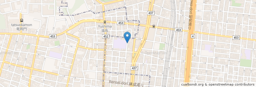 Mapa de ubicacion de うさぎやCAFE en Япония, Токио, Тайто.
