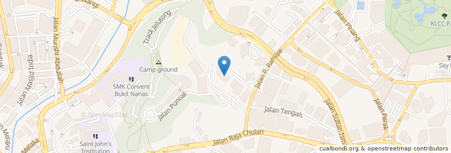 Mapa de ubicacion de Luna en マレーシア, セランゴール, クアラルンプール.