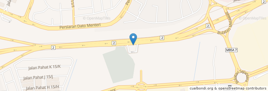 Mapa de ubicacion de CIMB ATM en Malaysia, Selangor, Shah Alam.