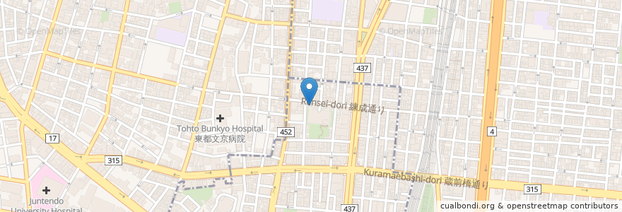 Mapa de ubicacion de まま家 en 日本, 东京都/東京都.