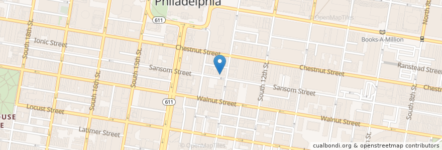 Mapa de ubicacion de Lolita en Estados Unidos De América, Pensilvania, Philadelphia County, Philadelphia.