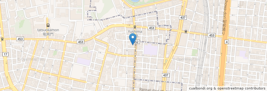 Mapa de ubicacion de 山崎健幸歯科クリニック en Japonya, 東京都.