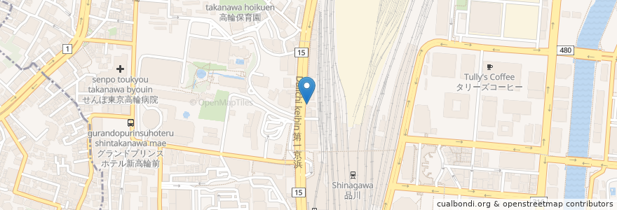 Mapa de ubicacion de ルノアール en اليابان, 東京都.