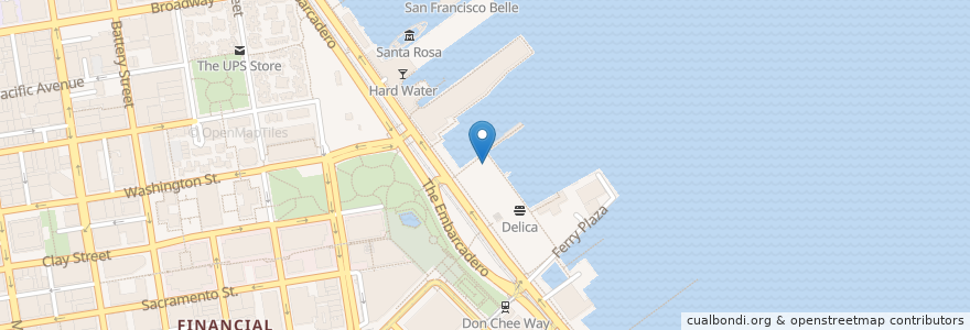 Mapa de ubicacion de Humphrey Slocombe en アメリカ合衆国, カリフォルニア州, サンフランシスコ, San Francisco.