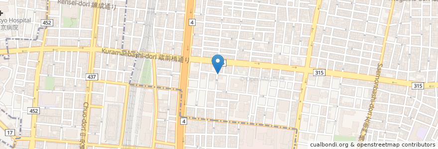 Mapa de ubicacion de 満留賀 en 日本, 東京都.