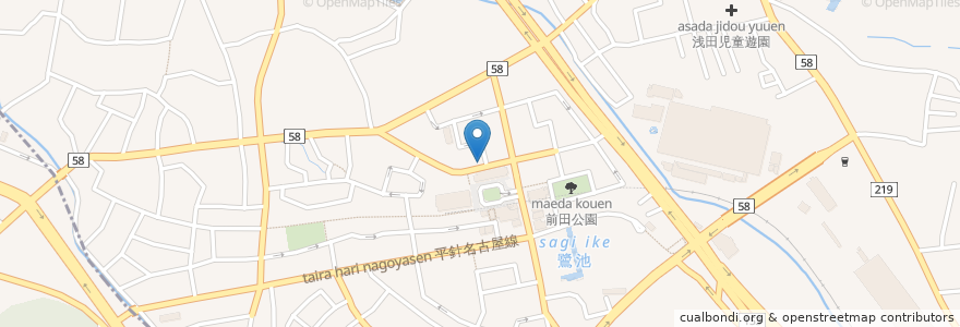 Mapa de ubicacion de D-Parking en 日本, 爱知县, 日進市.