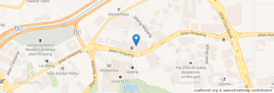 Mapa de ubicacion de VR avenue k kl en Malásia, Selangor, Kuala Lumpur.