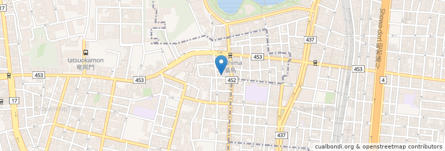 Mapa de ubicacion de Gourmet bar Suisen en Japan, Tokyo.
