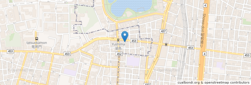 Mapa de ubicacion de 重見歯科 en Giappone, Tokyo, 台東区.