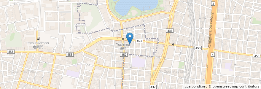Mapa de ubicacion de どりーむ en Japan, Tokio, 台東区.