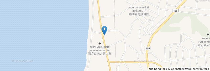 Mapa de ubicacion de 竹内内科小児科 en Japão, 愛知県, 常滑市.