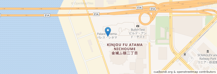 Mapa de ubicacion de ナイト・テーブル en 日本, 愛知県, 海部郡, 飛島村.