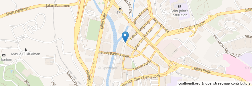 Mapa de ubicacion de Yong Klinik en Malesia, Selangor, Kuala Lumpur.