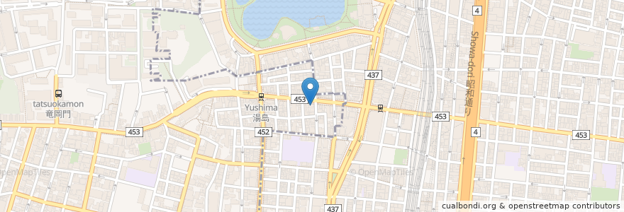 Mapa de ubicacion de 清家クリニック en 日本, 東京都, 台東区.