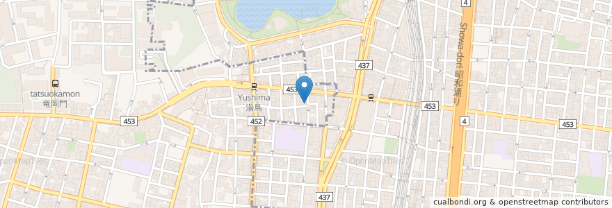 Mapa de ubicacion de あやかり鯛 en Japan, Tokio, 台東区.
