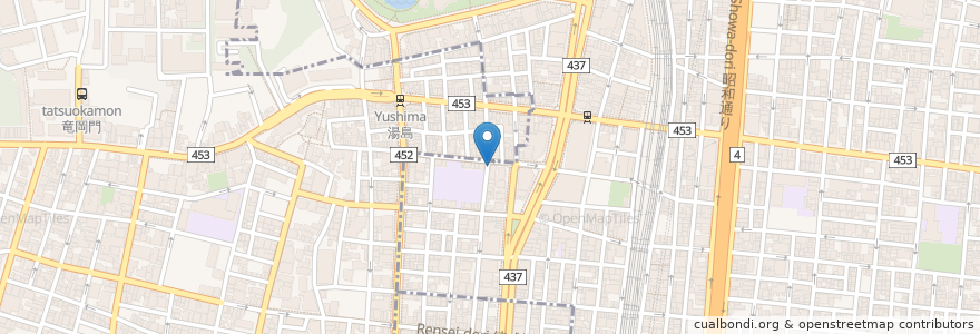 Mapa de ubicacion de 板前料理みずた en 日本, 東京都, 台東区.