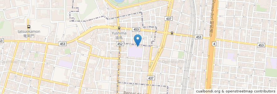 Mapa de ubicacion de 北島クリニック en 日本, 东京都/東京都, 台東区.