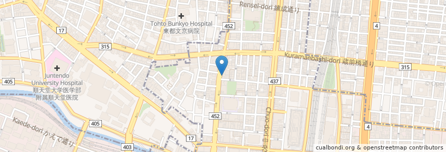 Mapa de ubicacion de CROWN TIARA en Japan, Tokyo, Chiyoda.