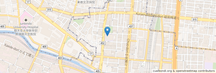 Mapa de ubicacion de 昌平幼稚園 en ژاپن, 東京都, 千代田区.