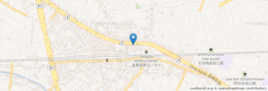 Mapa de ubicacion de amika en Japón, Tokio, Suginami.