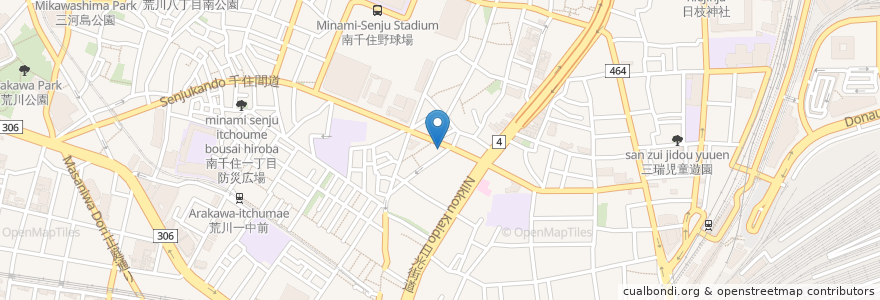 Mapa de ubicacion de フレンズ薬局 en Giappone, Tokyo.