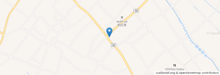 Mapa de ubicacion de 出光川里SS en Japan, Präfektur Saitama, 鴻巣市.