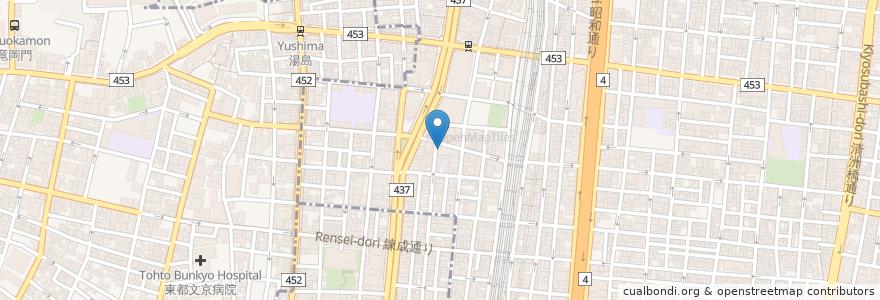 Mapa de ubicacion de ばー 女の子クラブ en 日本, 東京都, 台東区.