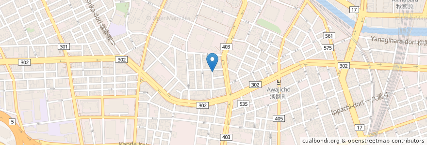 Mapa de ubicacion de 幸徳稲荷神社 en Japan, Tokyo, Chiyoda.